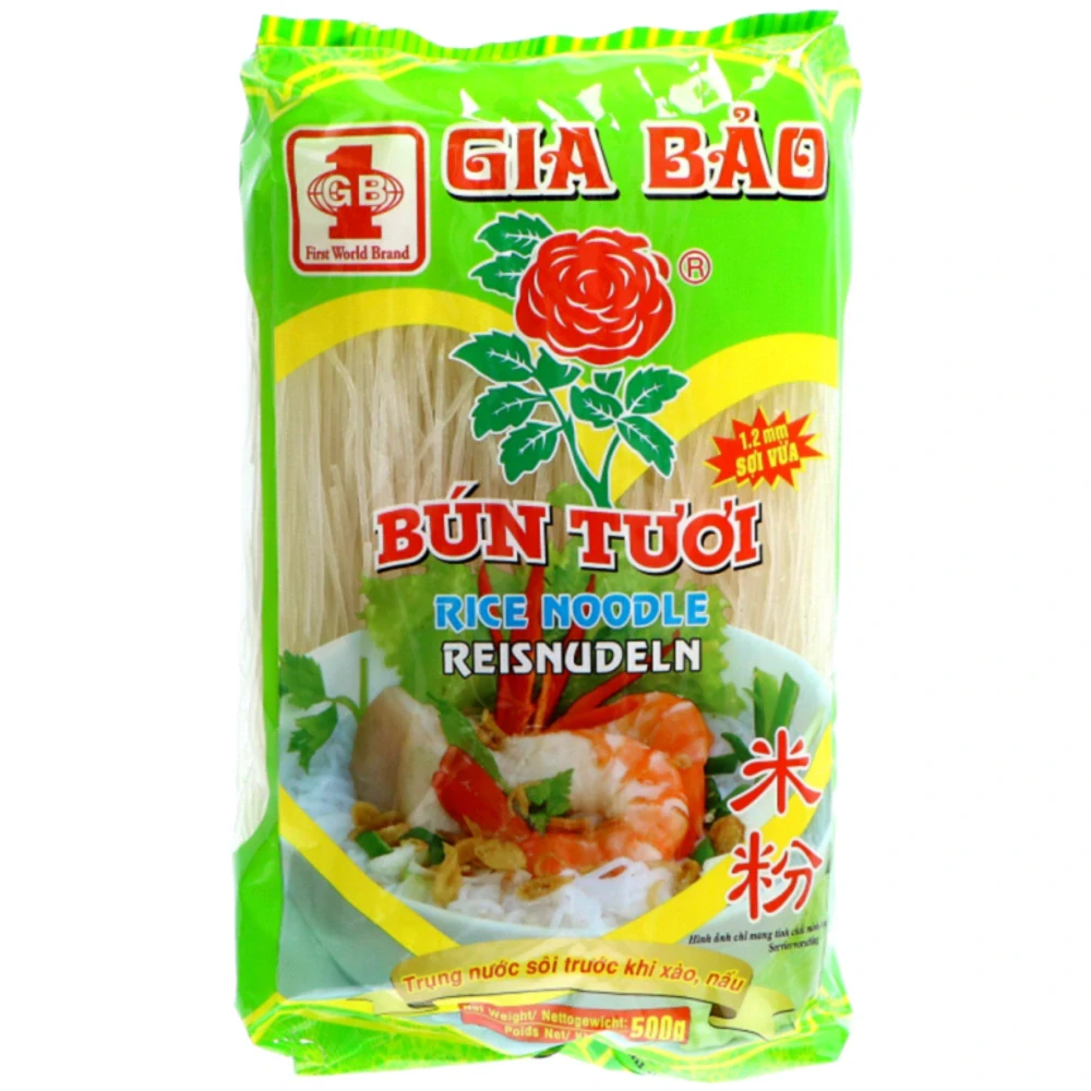 GIA BAO rýžové nudle 500g 1,2mm