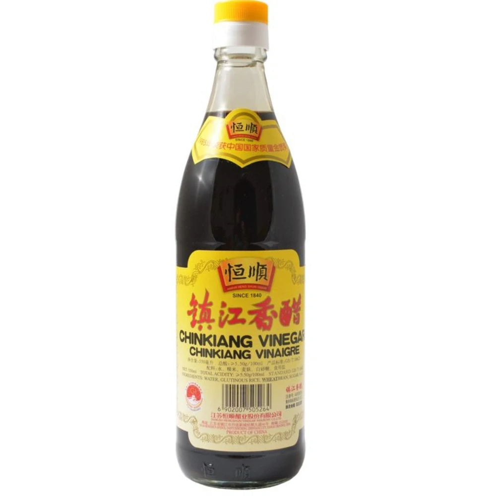 Chinkiang Vinega rýžový ocet černý Hengshun 550ml