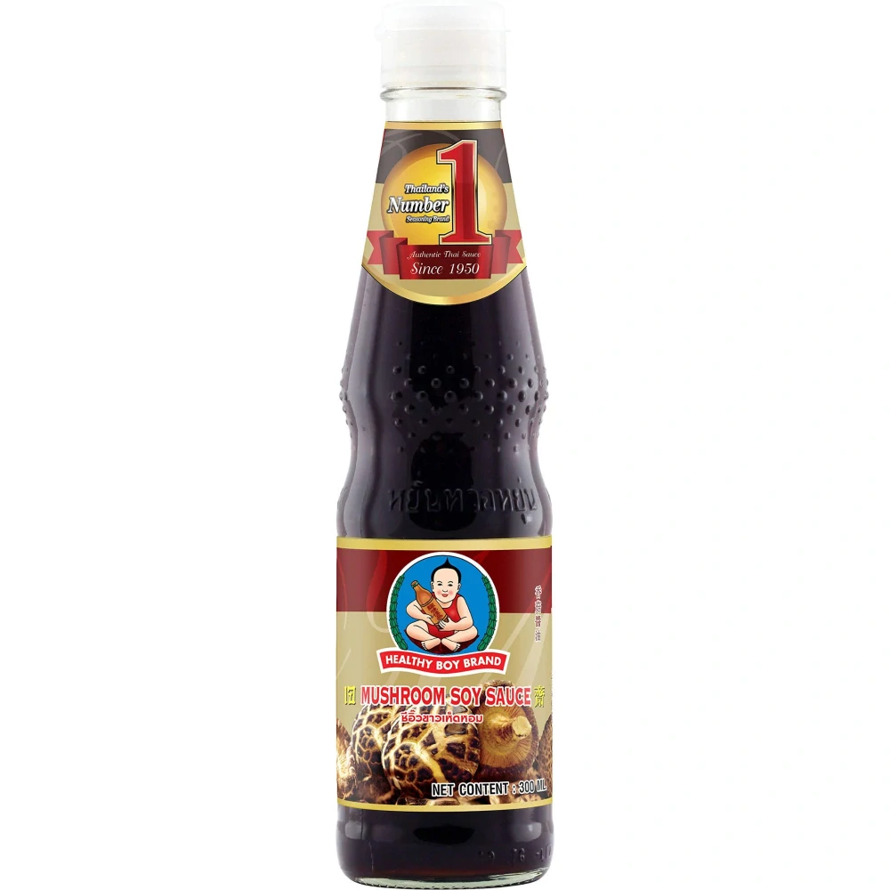 Healthy Boy Sojová omáčka se žampióny 700ml