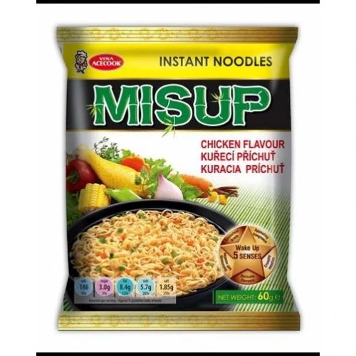 MISUP instantní nudle 60g kuřecí