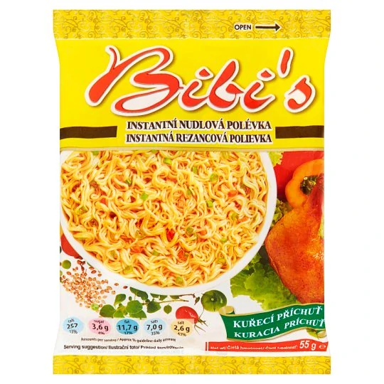 BIBIS Instantní polévka Kuřecí 60g