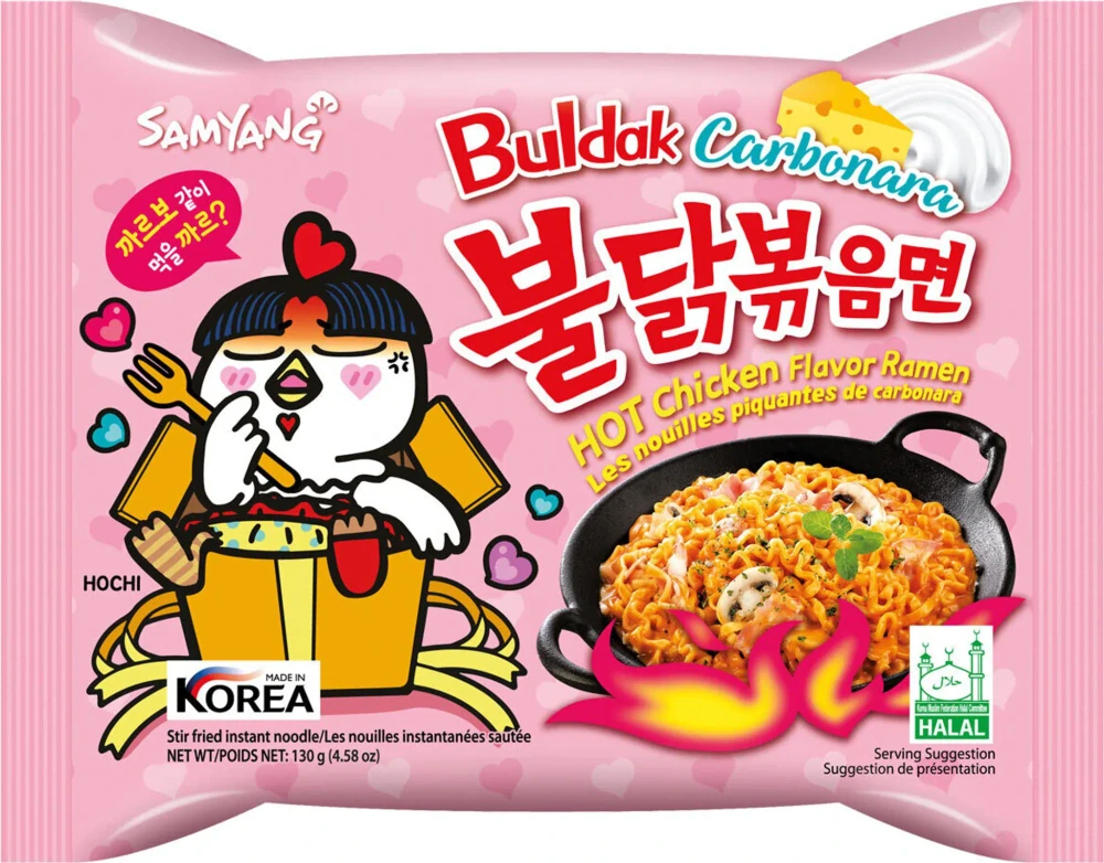 Samyang Buldak Chicken 130g Carbonara