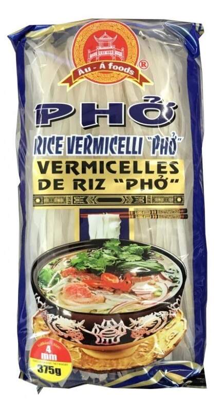 AU-A FOODS rýžové nudle 375g