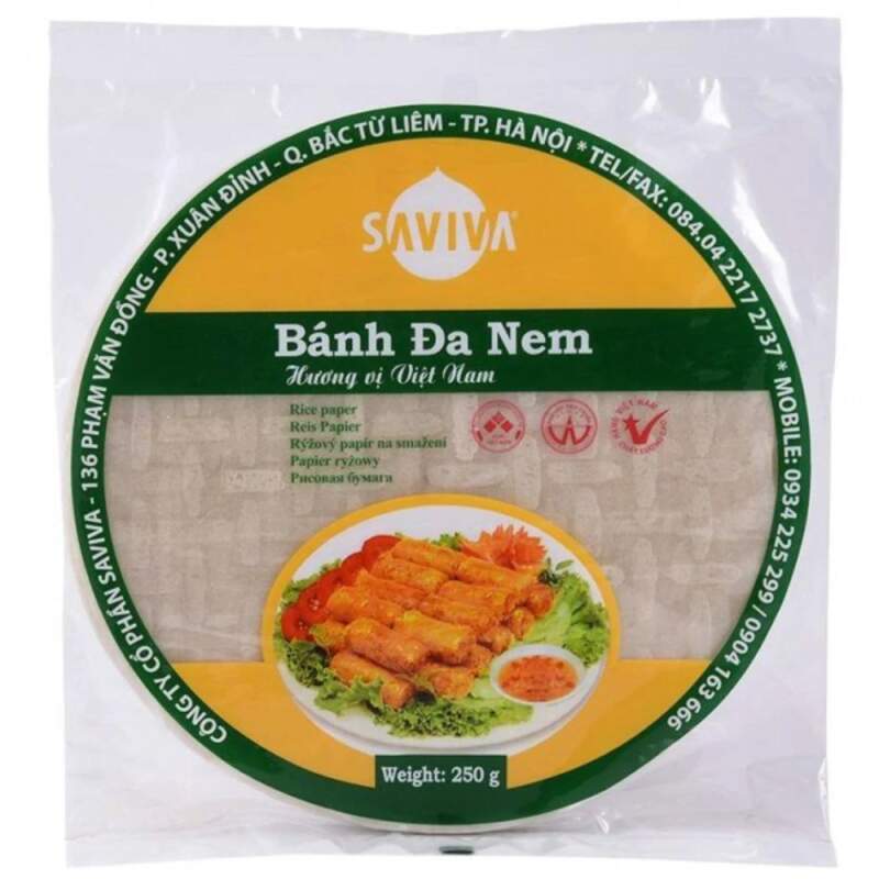 Rýžový papír 250g Saviva