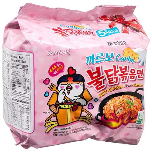 Samyang Buldak Chicken 5 x 130g Carbonara