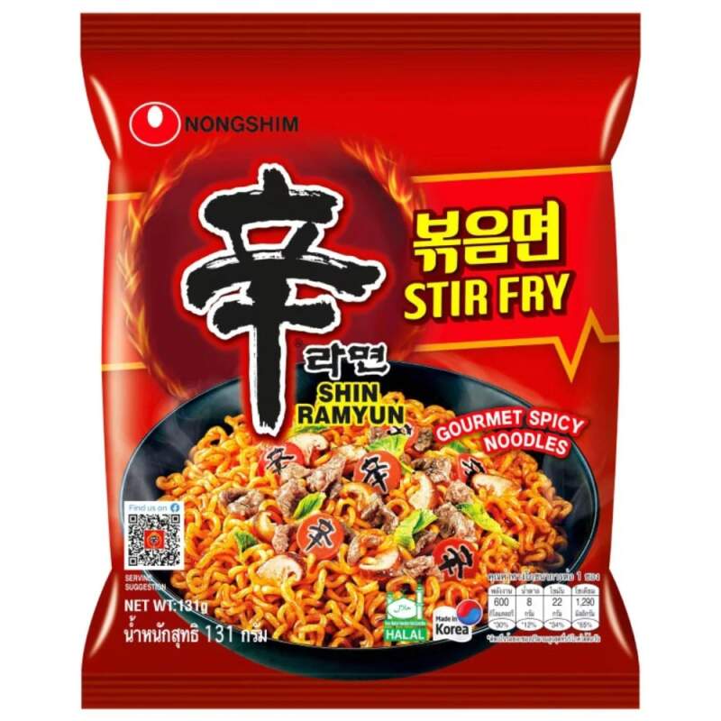 Nongshim Shin Ramyun Stir Fry 131g