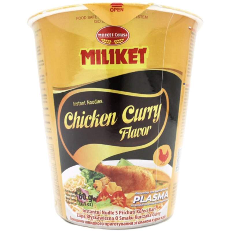 Miliket instantní nudle kelímek 60g Kuřecí maso