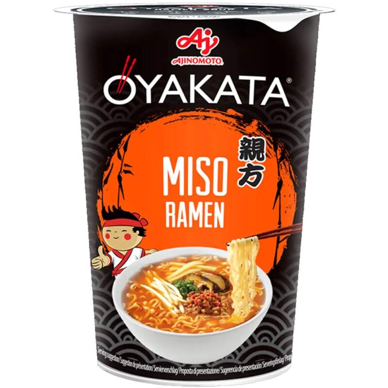 Oyakata nudle Soup Cup 66g Miso Ramen