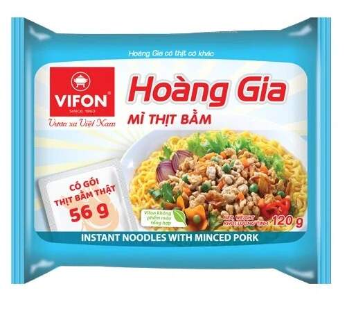 Vifon Hoang gia instantní nudle vepřové 130g