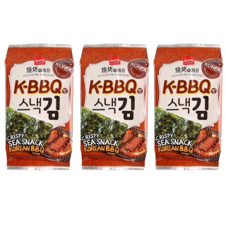 Wang Seaweed Laver 4g x 3ks BBQ