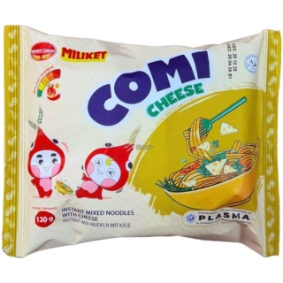 Miliket Instantní Nudle Comi 120g Sýr