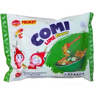 Miliket Instantní Nudle Comi 120g Limetka