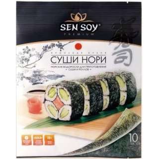 SEN SOY mořské řasy 10 plátků 25g