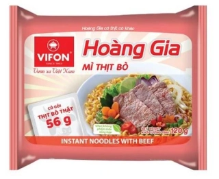 Vifon Hoang gia instantní nudle hovězí 120g