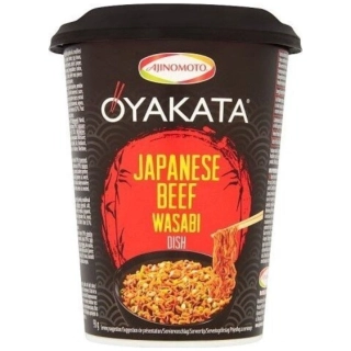 Oyakata Instantní nudle Cup 93g Beef Wasabi